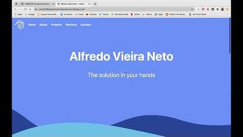Assignment 1 Express Portfolio Site - COMP229