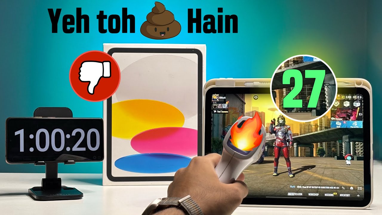 iPad 10th Generation BGMI Test 2024 | BGMI Gameplay , Graphics ...