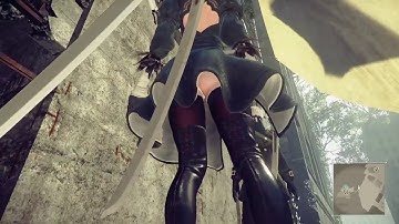 NieR: Automata - Playthrough #30 - 9S and the Amusement Park