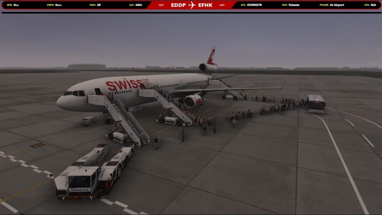 Leipzig (EDDP) - Helsinki  (EFHK) | BaTc | Fullflight MD-11 TFdi