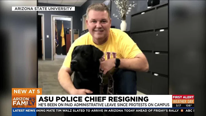ASU police chief to resign after controversy surrounding war protests