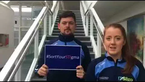 Students From IT Sligo supporting the #SortYourSTI...