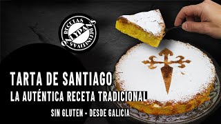 TARTA DE SANTIAGO Receta Original | Hecha en Galicia | Sin gluten | Onlypans Recetas Definitivas