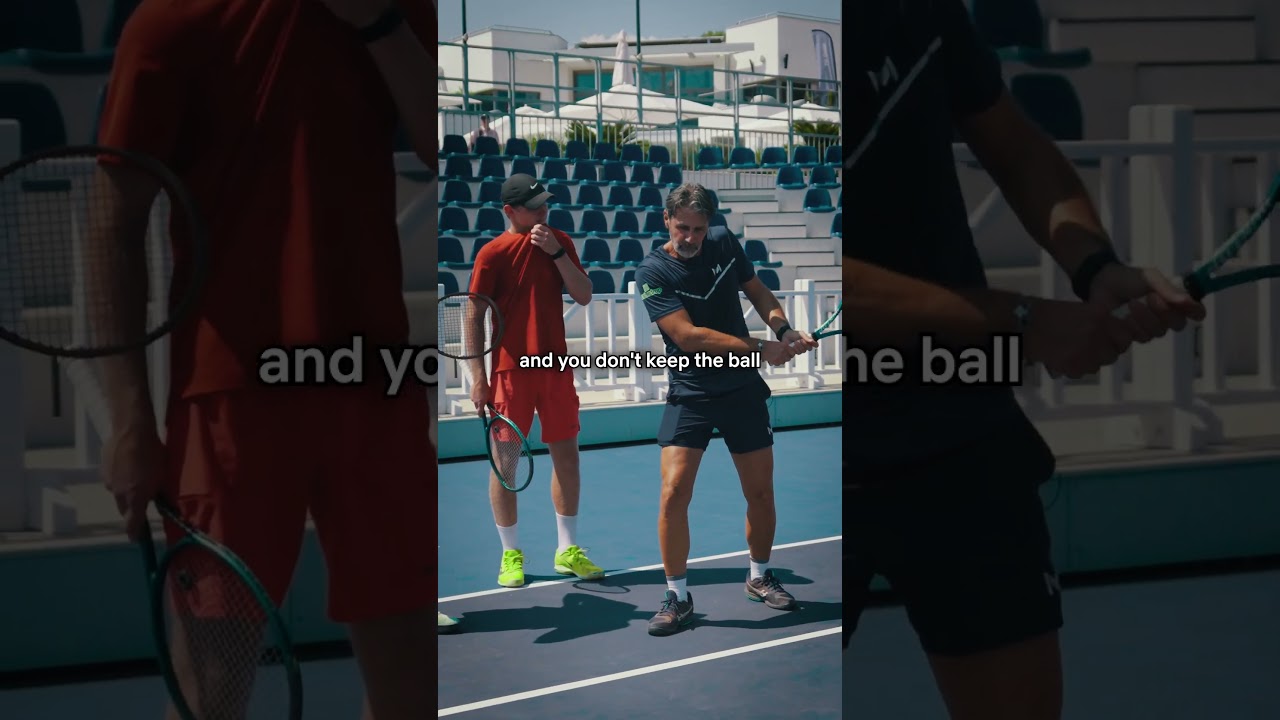 The key to backhand control! 