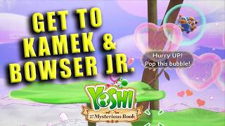 How to get up to Bowser Jr and Kamek in Yoshi and the Mysterious Book - Wildwoods level 5,  Glubbit screenshot 1