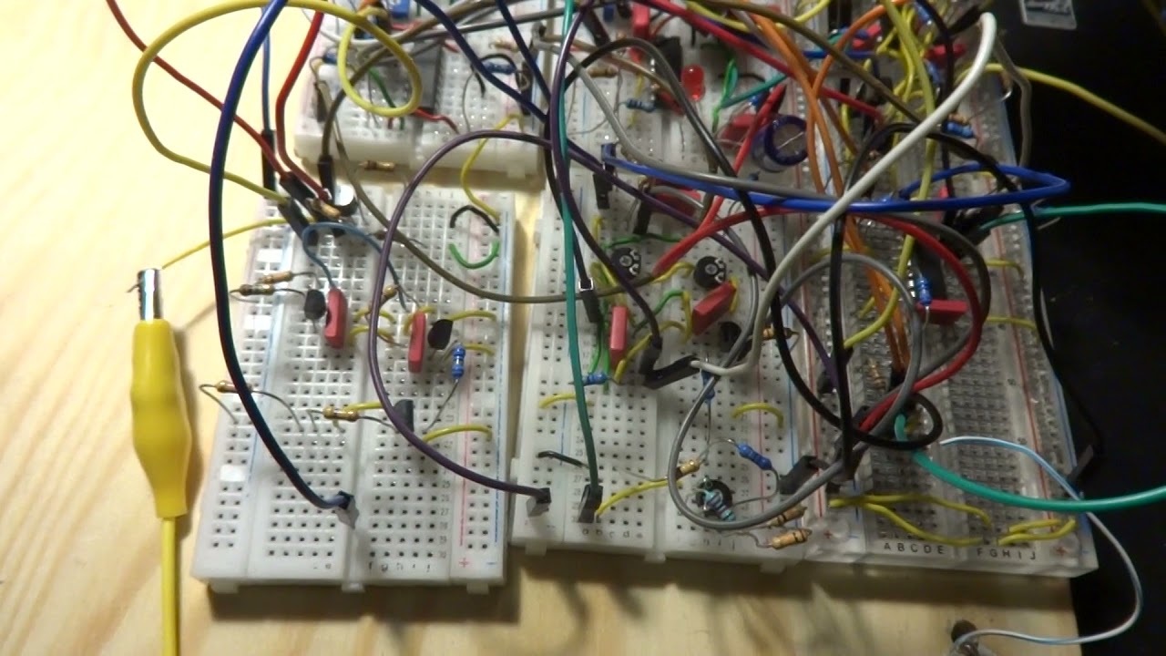 Noise Toaster Breadboard