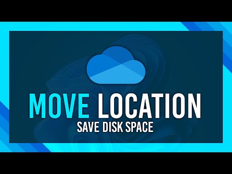 Move OneDrive Folder to another drive | Save Disk Space!