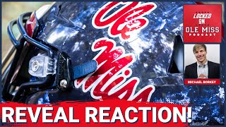 NEW HELMET REACTION Ole Miss is in a uniform class by themselves Michael Borkey on Ole Miss
