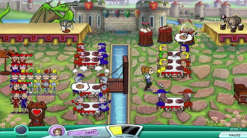 Diner Dash: Flo Through Time Walkthrough - Level #27 - All Knight Diner