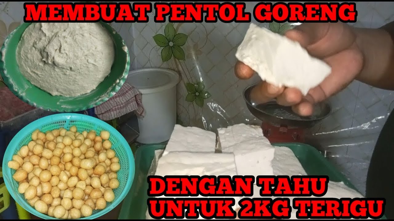 RESEP MEMBUAT PENTOL TELUR/PENTOL KOREA DENGAN BAHAN TAHU UNTUK 2 KG TERIGU||IDE JUALAN
