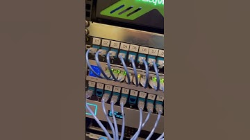 Just getting IT done ✨ #quicktechav #viral #howto #diy #lowvoltage #patchpanel #ubiquiti