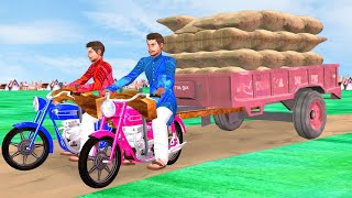 Twins Bike Tractor जुड़वाँ बाइक ट्रैक्टर Latest Comedy Video in Hindi