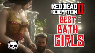 Red Dead Redemption 2 - Top 3 Bath Girls