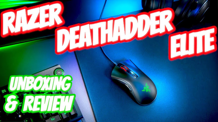 Razer deathadder elite 16000 dpi review năm 2024