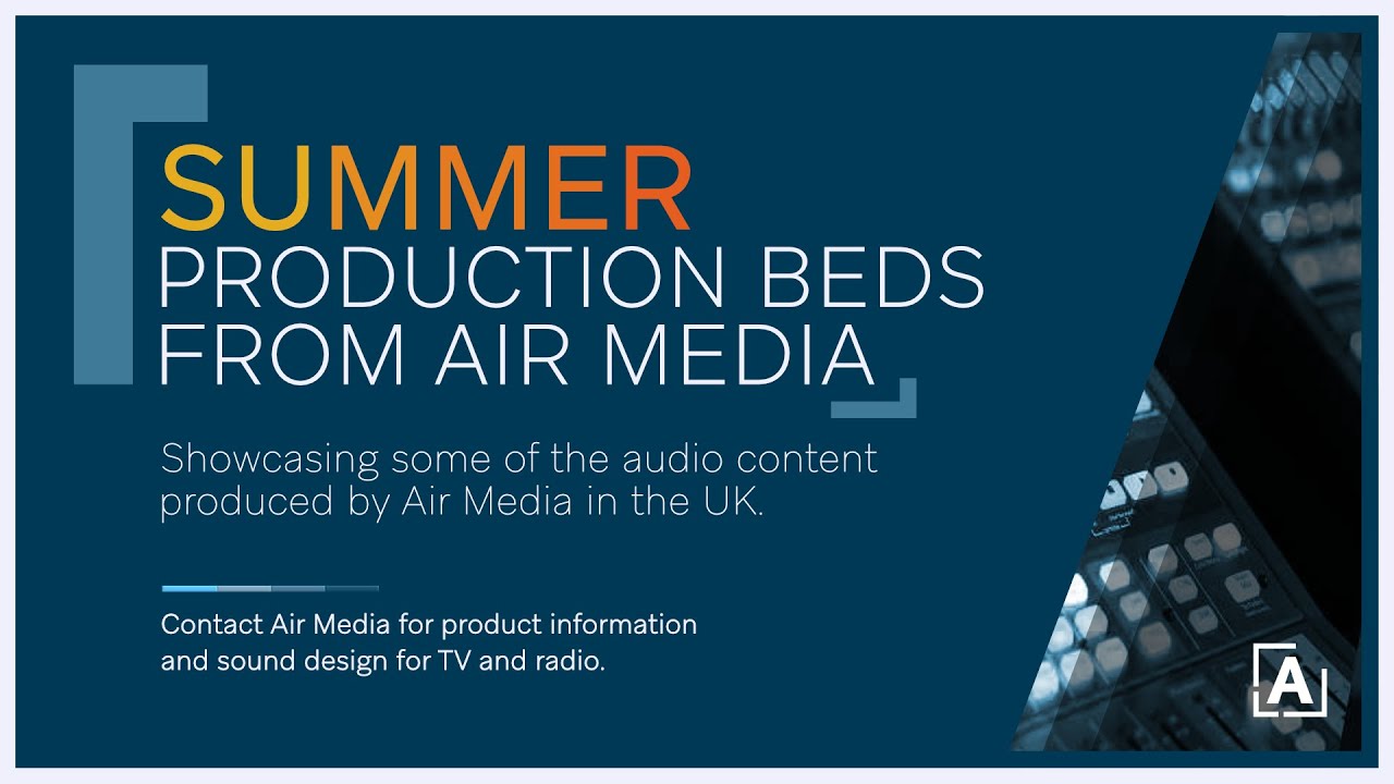 Funky summer radio production beds from Air Media