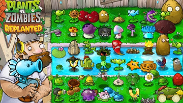 (Gameplay+Link) Plants vs Zombies Replanted Fan-made MOD | Game NHP