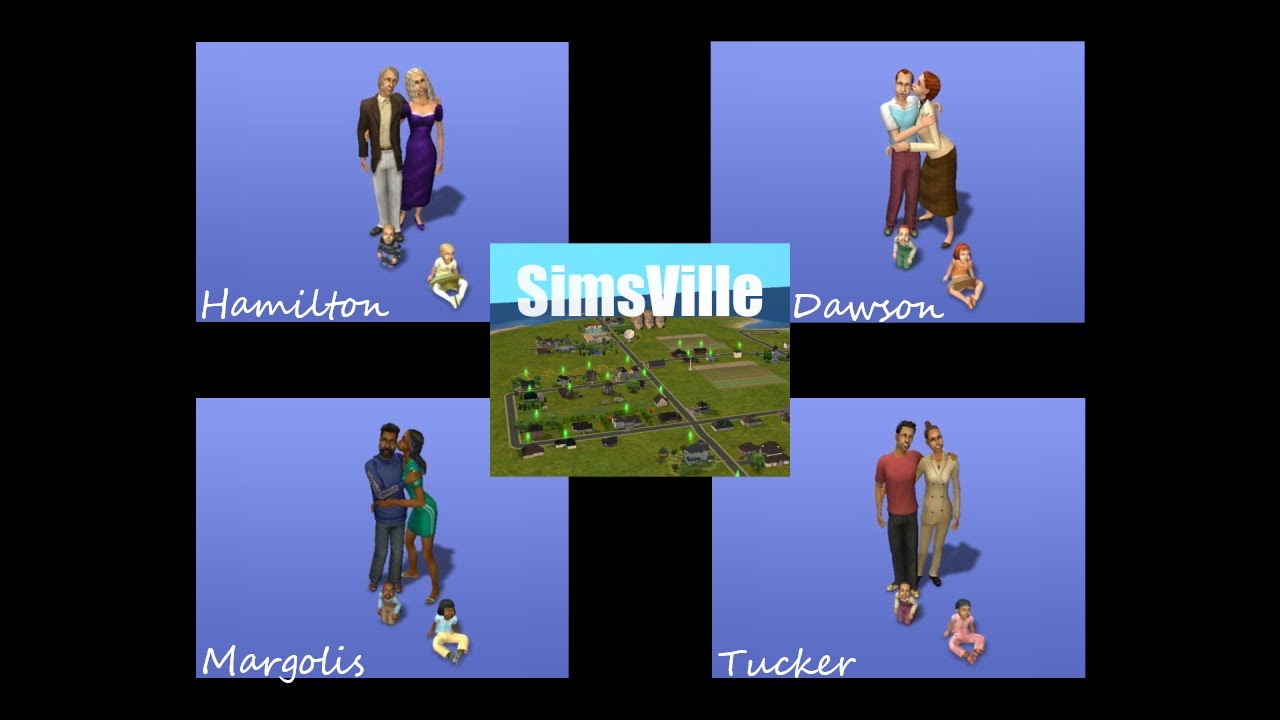 SimsVille Stories E01 | Introduction to SimsVille! - YouTube