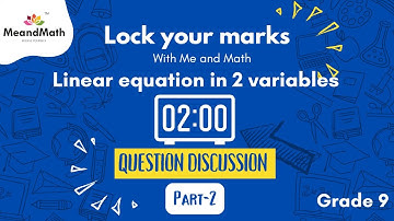 Grade 9 Math Deep Dive into Linear Equations with Two Variables Live // Grade 9
