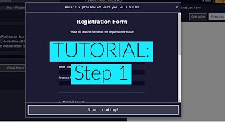 freeCodeCamp | HTML Forms: step 1