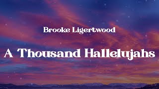 Brooke Ligertwood - A Thousand Hallelujahs (Lyrics)