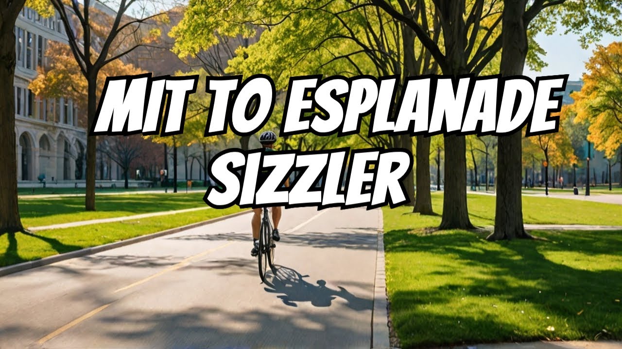 Boston Cycling Route - MIT to the Esplanade