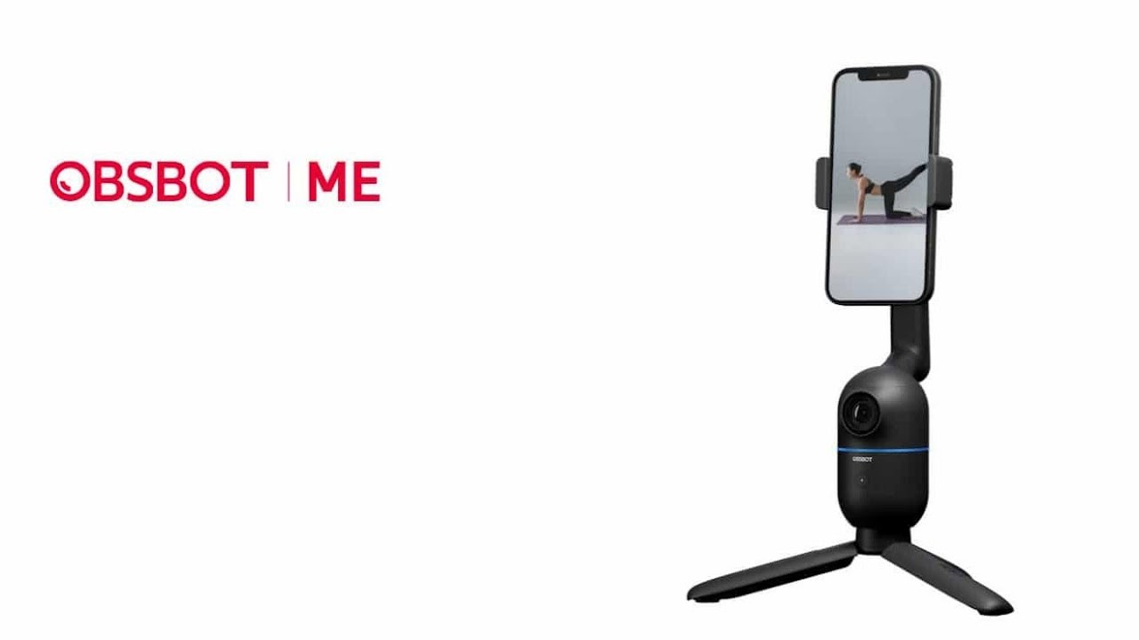 Intelligent Phone Mount. Obsbot Me Auto-tracking phone mount review -  YouTube | Gimbal