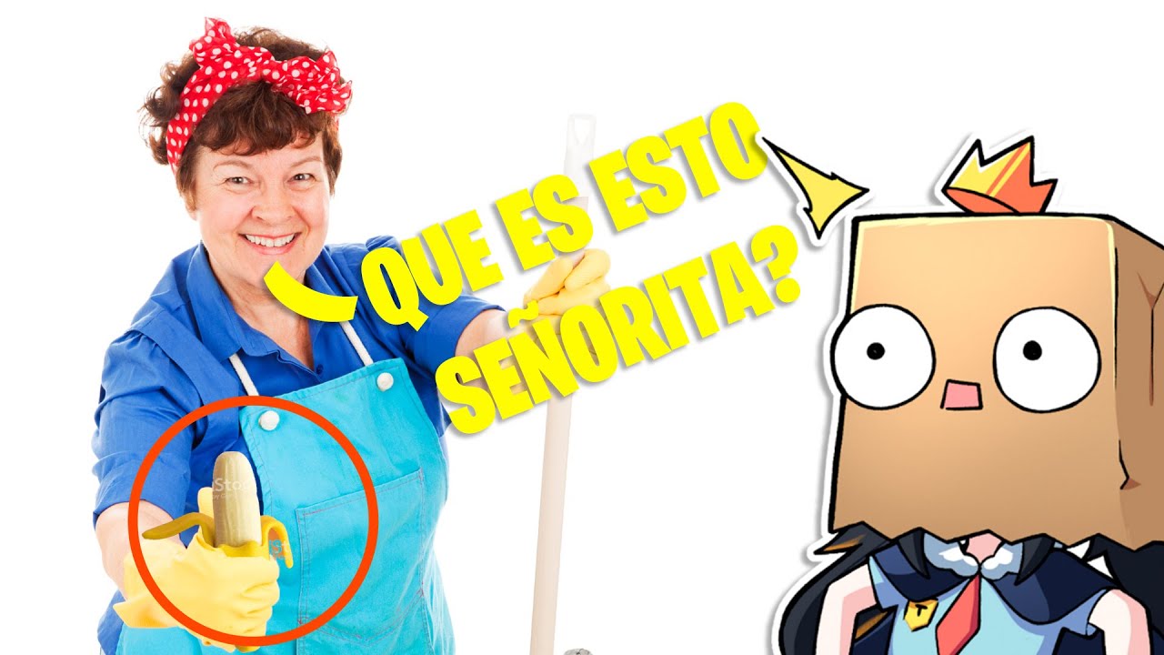 LA SEÑORA del ASEO encontro la BANANA...
