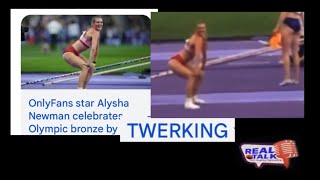 OnlyFans athlete Alysha Newman causes controversy by twerking to ...