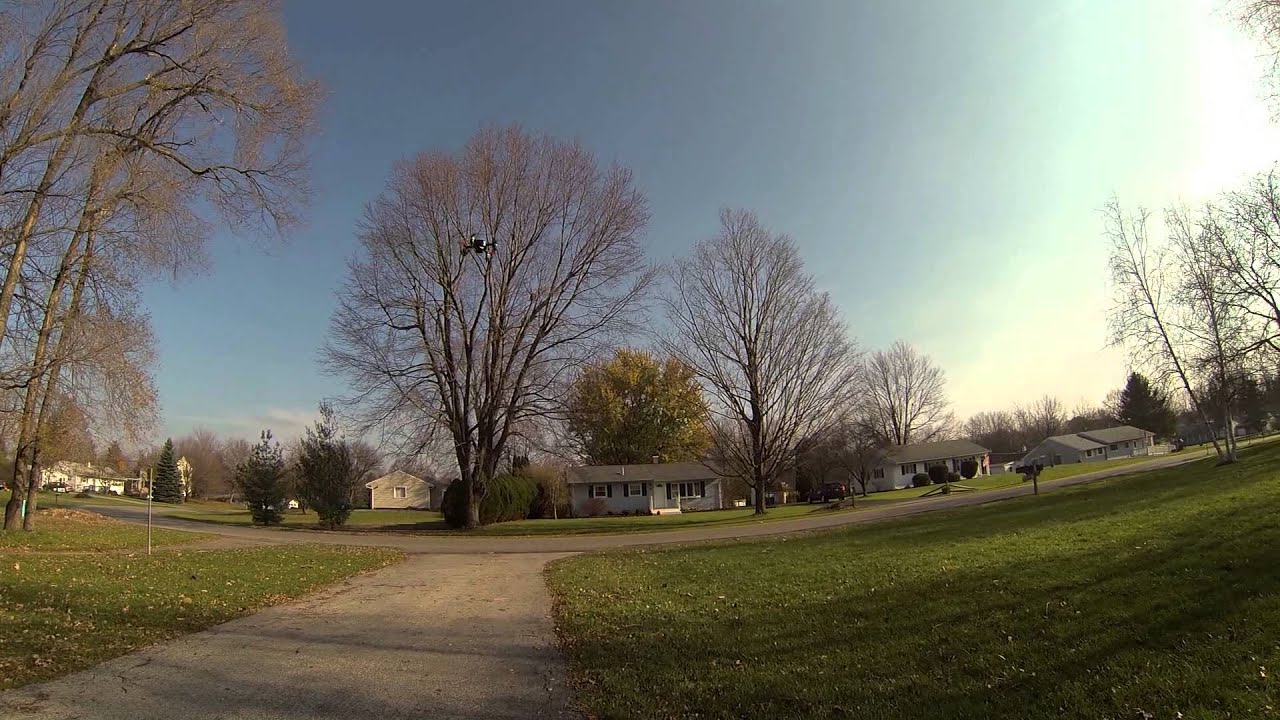 Rc Logger RC EYE One Micro Quad/QuadCopter MultiRotor shot w/GoPro Hero3 Black Edition