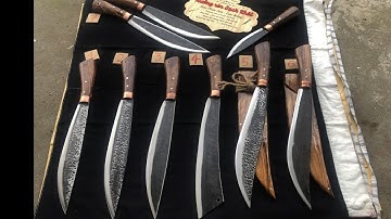 Các mẫu dao mèo đi rừng #dao_phuc_sen #dao_đi_rừng (Xưởng rèn Sạch Khôi 0376648415) 12.5.2022