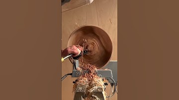 I made a MASSIVE bowl! #woodturning