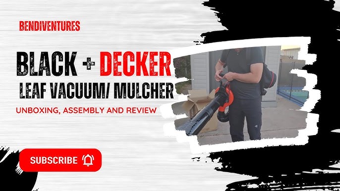 Black & Decker Bv3600 - 12 Amp Blower/Vacuum