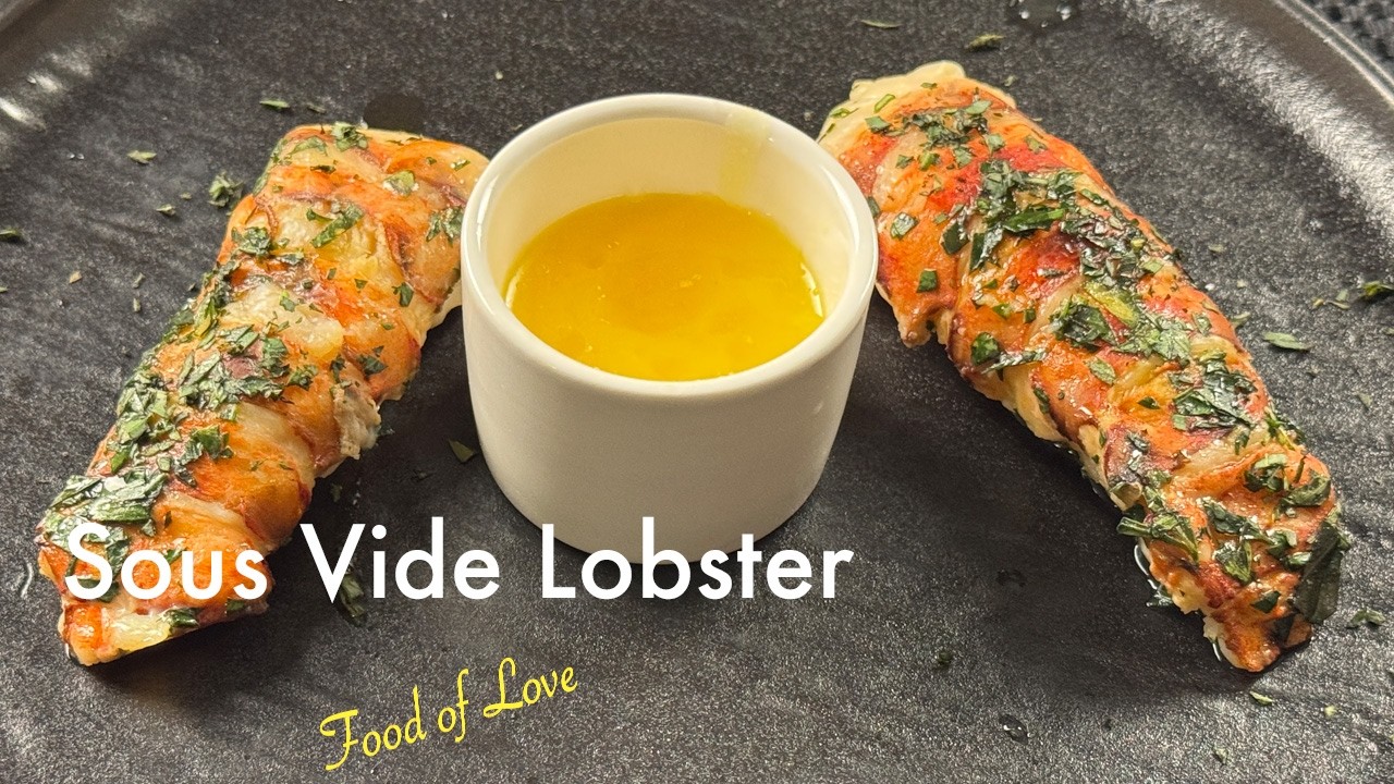 Омар, приготовленный методом су-вид при температуре 60°C | Сбалансированный. Нежный. Точный.