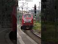BR 218 Doppel fährt ein zum IC 2013 für Oberstorf Allgäu Lokwechsel von BR101 Stuttgart Hauptbahnhof