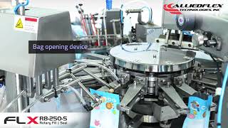 FLX R8 250S Rotary Fill & Seal Filling Face Masks