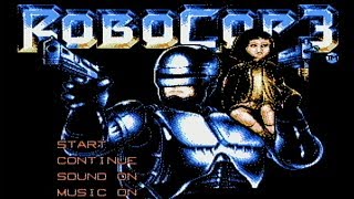 RoboCop 3 (Ocean, Aug 1992) - NES Gameplay