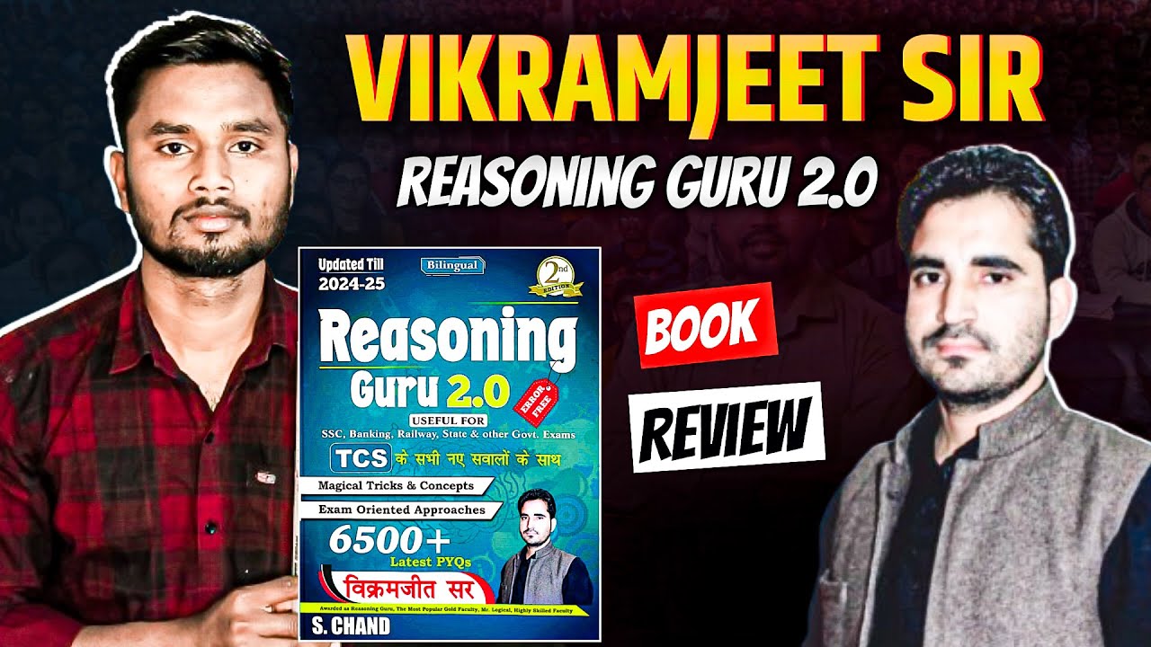 Reasoning Guru 2.0 Book By VikramJeet Sir |  Offer Book Review 2025 VikramJeetSir 🔥