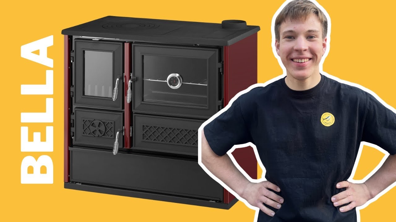 Lielā čuguna plīts BELLA apskats | CEPLIS.EU