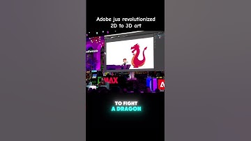Adobe just revolutionized 2D to 3D art! #fyp #adobe #adobeillustrator #digitalart