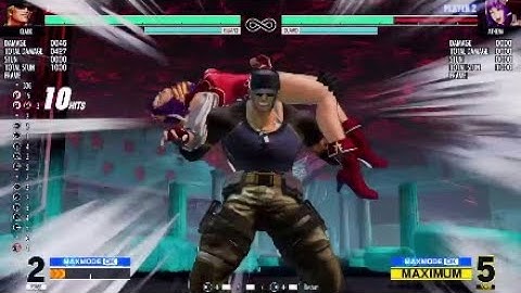 KOF XV Clark Combo Compilation