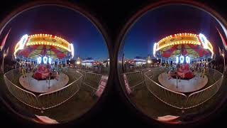 Example QooCam VR180 unedited .mov file output from Camera. Merry Go Round Test.