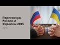 Переговоры России и Украины 2025 Расклад сделан 29 июля 2024