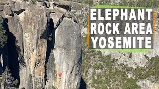 New Highlines in Yosemite - Establishing Elephant Rock screenshot 4