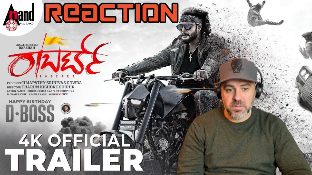 Roberrt | Trailer Reaction | Challenging Star Darshan | Arjun Janya | Tharun Kishore Sudhir