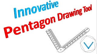 Pentagon Drawing Tool | 3D Printed | Product Design #Pentagon #Productdesign #Innovativetool