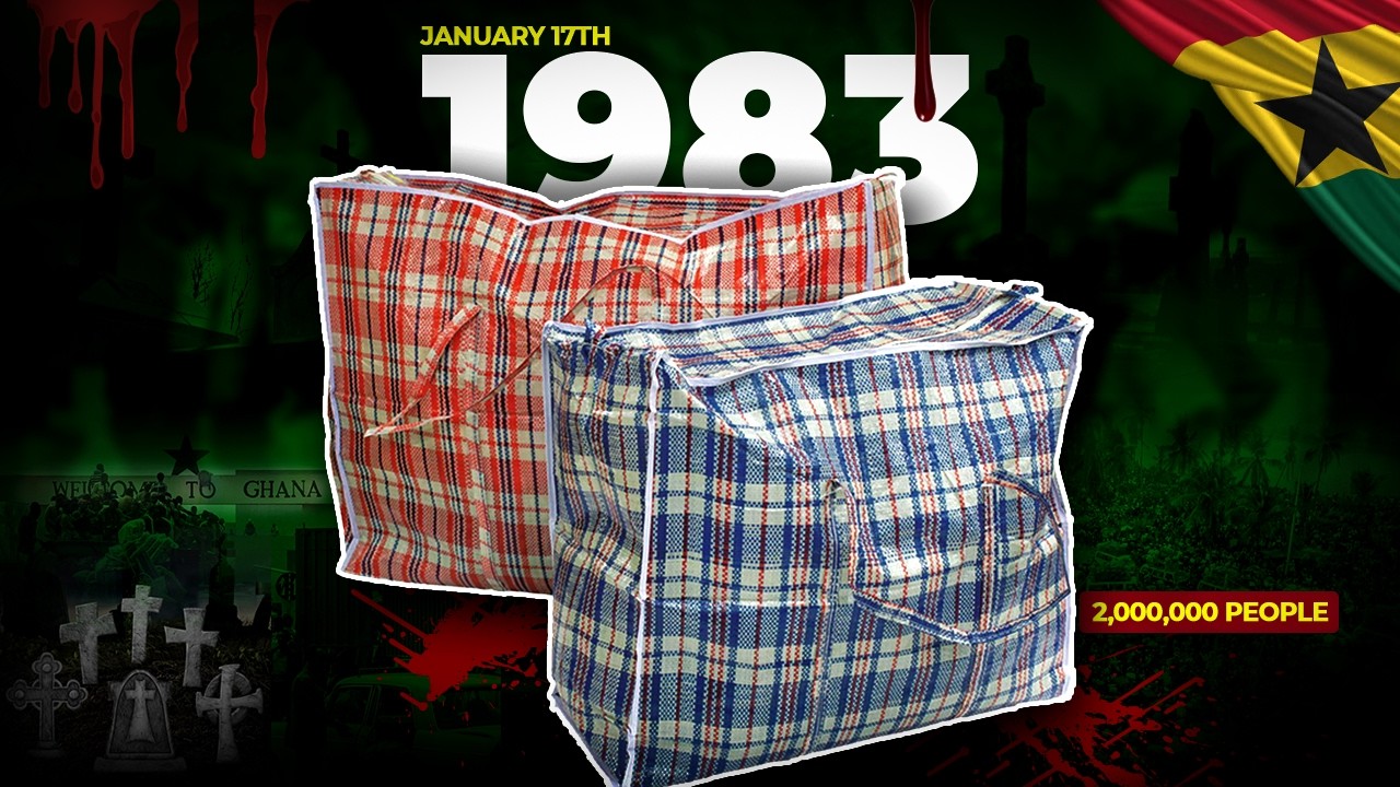 ⁣The TRUE Sad Story of The GHANA MUST GO Bag