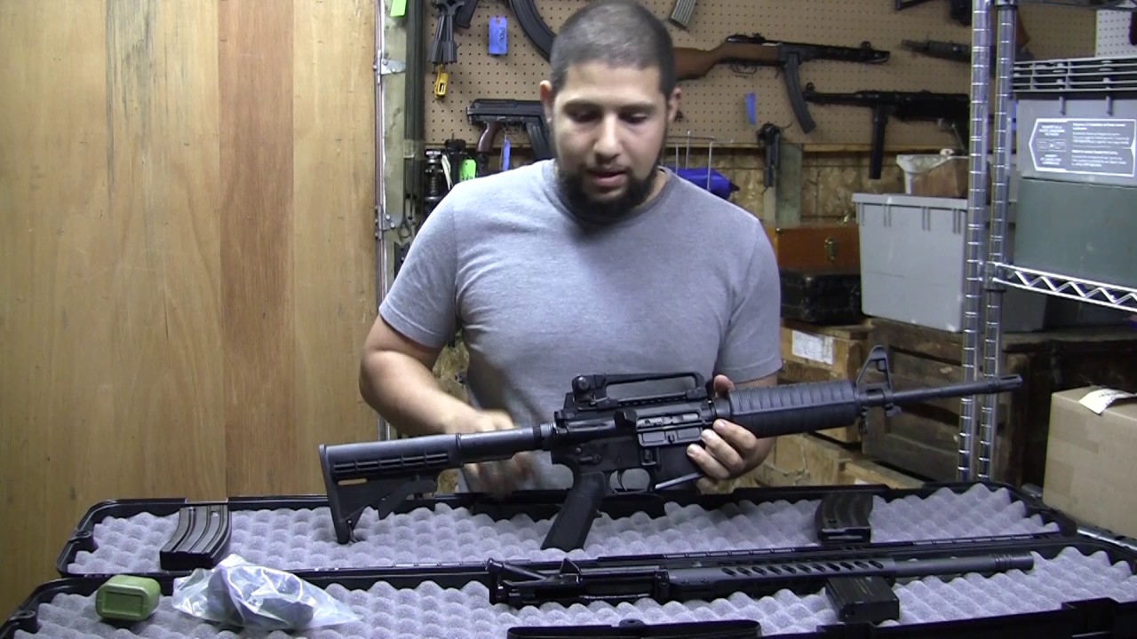 CQ-A combo 5.56 and 7.62X39 - YouTube