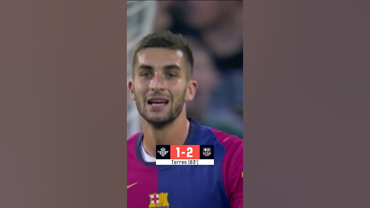 Real Betis 2 vs 2 FC Barcelona | Game Highlights ⚽