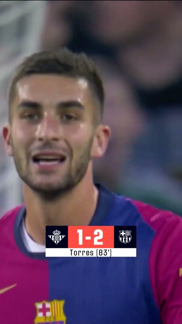 Real Betis 2 vs 2 FC Barcelona | Game Highlights ⚽