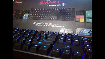 New! Ttesports Poseidon Z Plus SMART Keyboard Unboxing